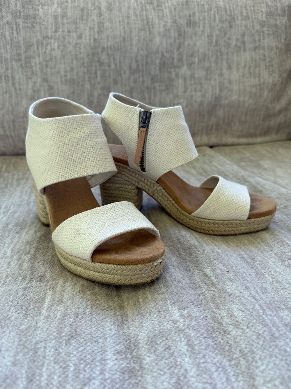TOMS Majorca Rope Platform Sandal